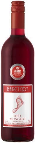 Barefoot Cellars Red Moscato Red Wine