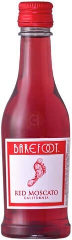 Barefoot Cellars Red Moscato Red Wine Single Serve