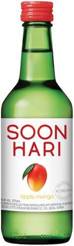 Soonhari Korean Soju Apple Mango Non-appellated