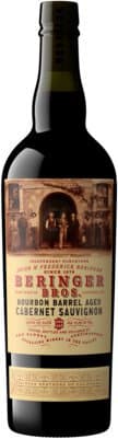 Beringer Bros. Bourbon Barrel Aged California Cabernet Sauvignon Red Wine 750ML