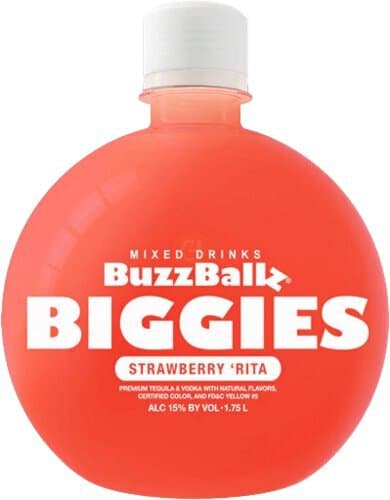 Buzzballz Biggies Strawberry Rita 1.75L