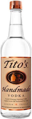Tito's Handmade Vodka 750ML