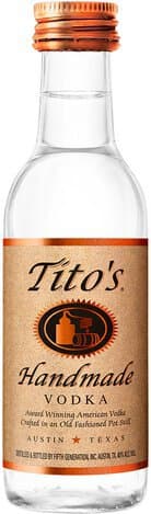 Tito's Handmade Vodka 50ML